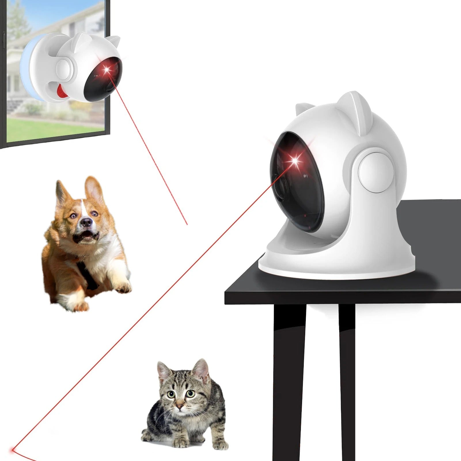 PawVerse™ Automatic Interactive Cat Laser Toy