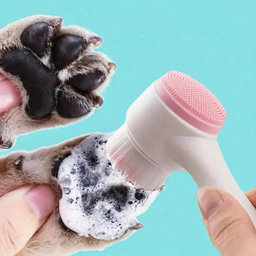 PawVerse™ Dual-Sided Paw Brush