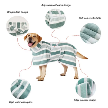 PawVerse™ SpaDry Pet Bathrobe
